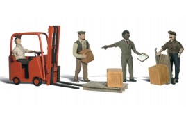 Forklift Workers O Scale 